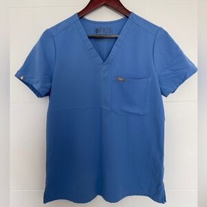 Figs Women Scrub Set - Blue Ceil Color